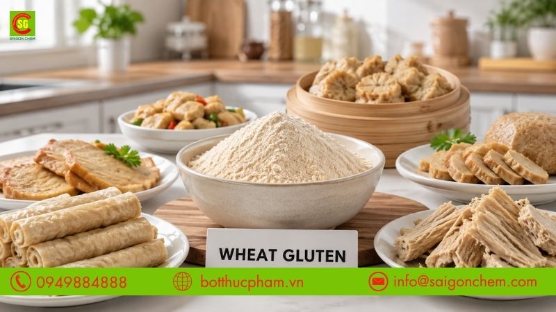 C&aacute;ch sử dụng Wheat Gluten hiệu quả