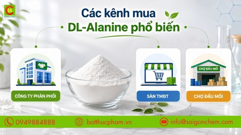 Mua DL-Alanine ở đ&acirc;u?