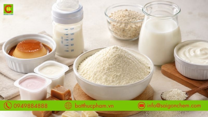 C&ocirc;ng dụng của bột sữa gầy