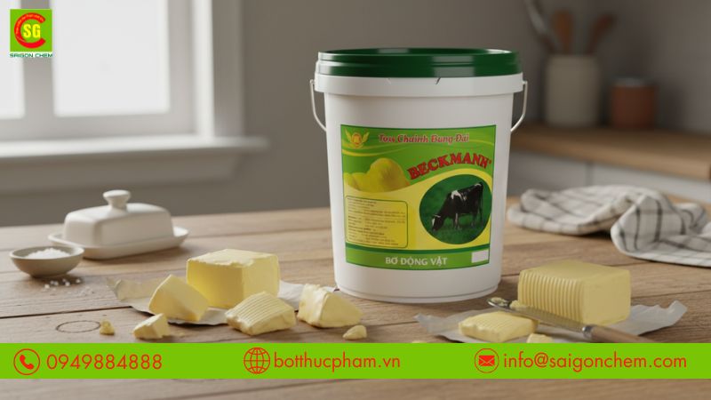 Bơ động vật gi&agrave;u b&eacute;o, hương vị thơm ngon đặc trưng