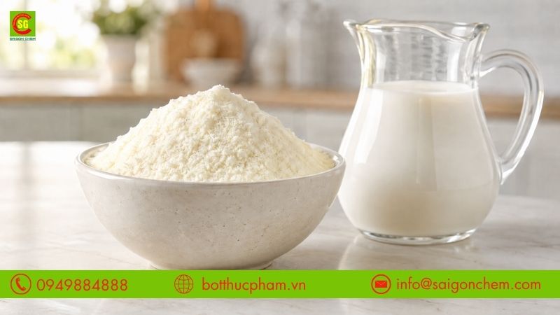 Bột sữa nguy&ecirc;n kem l&agrave; g&igrave;?