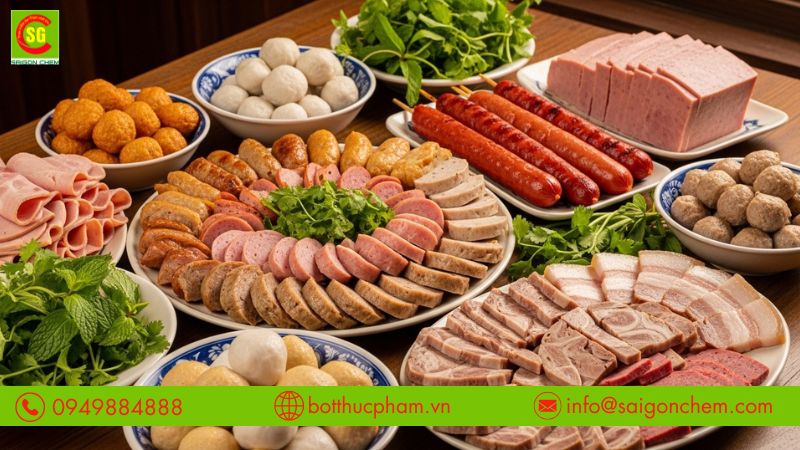 Chất tạo độ gi&ograve;n dai gi&uacute;p cải thiện cấu tr&uacute;c thực phẩm