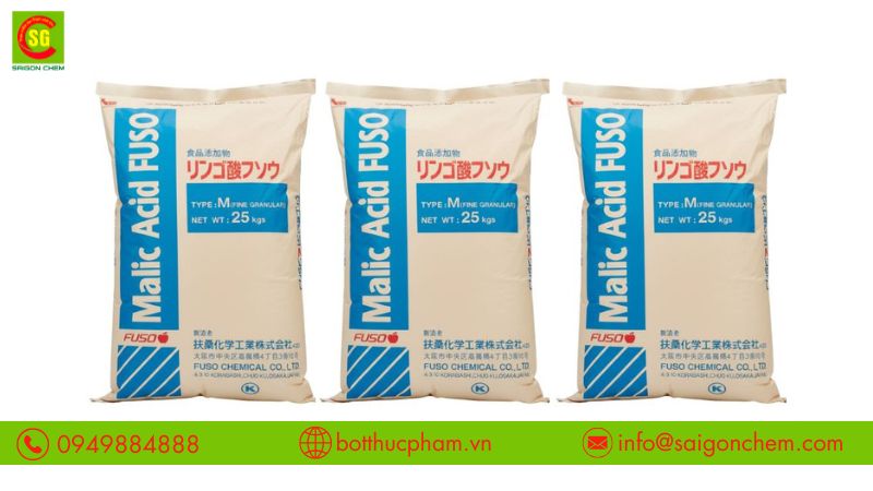 Acid malic tạo vị chua dịu trong b&aacute;nh kẹo