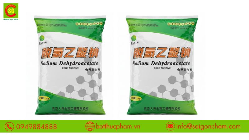Sodium dehydroacetate gi&uacute;p ổn định, chống hư hỏng yến