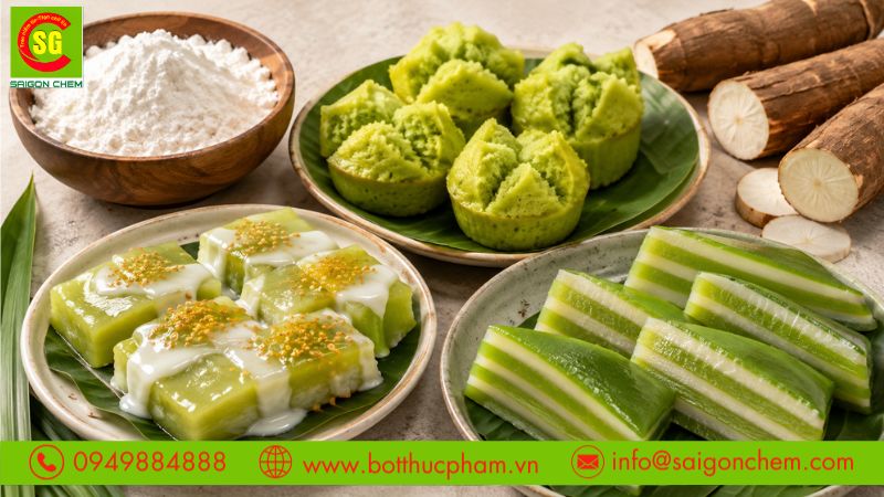 m&oacute;n ăn từ tinh bột khoai m&igrave;