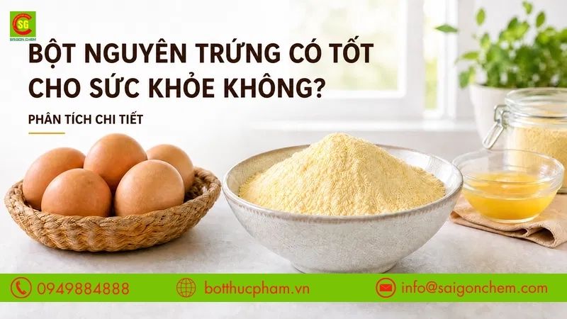 Khám Phá Sự Thật: Bột Nguyên Trứng Có Tốt Cho Sức Khỏe Không?