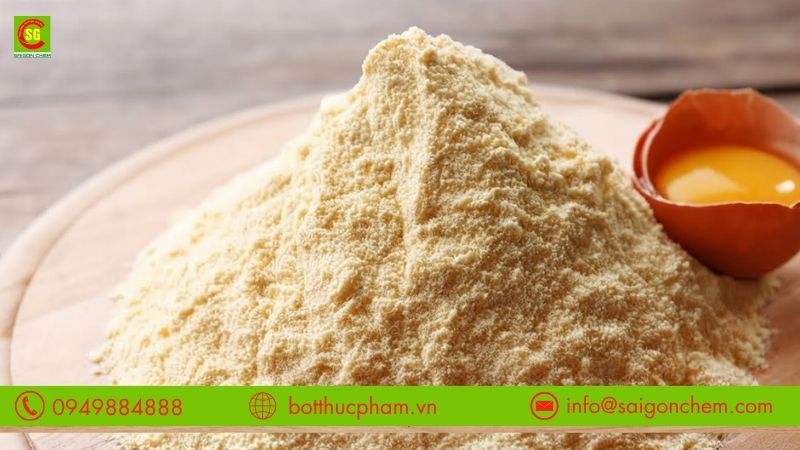 Th&agrave;nh phần của bột nguy&ecirc;n trứng l&agrave; g&igrave;?