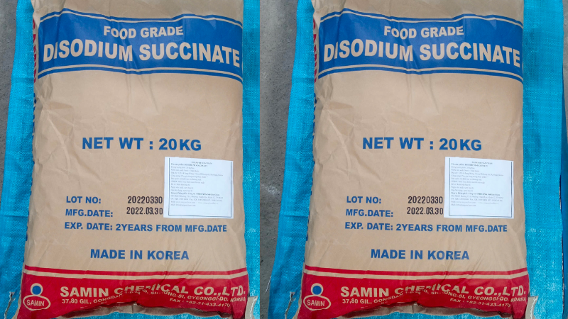 DISODIUM SUCCINATE LÀ GÌ? TÌM HIỂU VỀ LOẠI CHẤT ĐIỀU VỊ NÀY