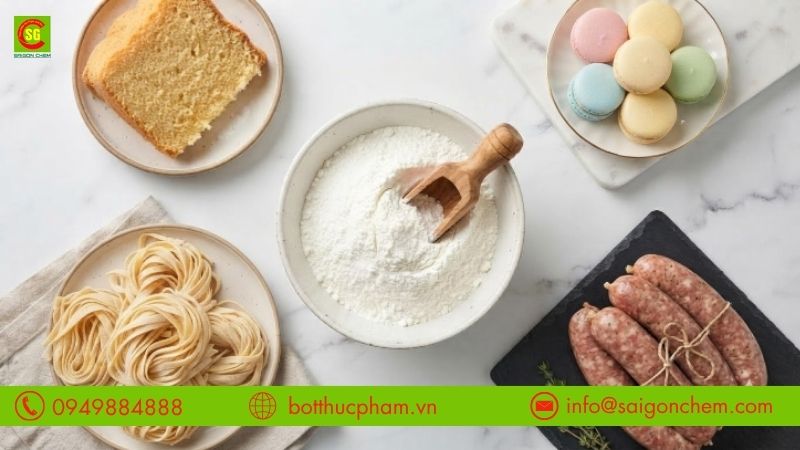 Vai trò của bột lòng trắng trong thực phẩm