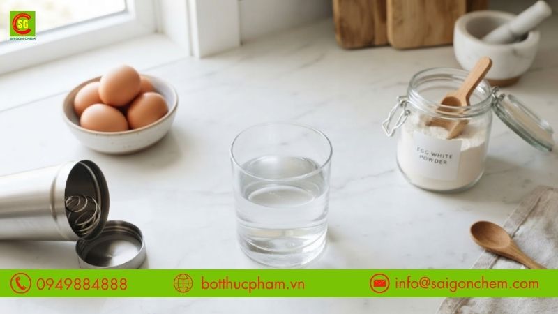 C&aacute;ch d&ugrave;ng bột l&ograve;ng trắng trứng cho người tập gym