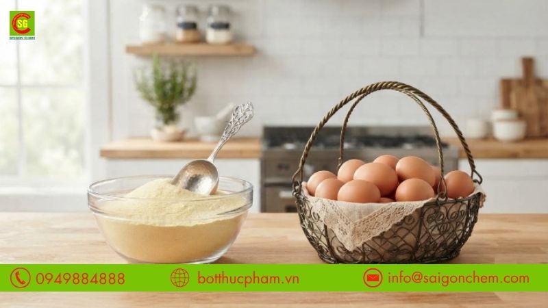 Tổng quan về bột nguy&ecirc;n trứng v&agrave; trứng tươi