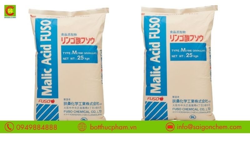 Malic Acid trong l&agrave;m b&aacute;nh