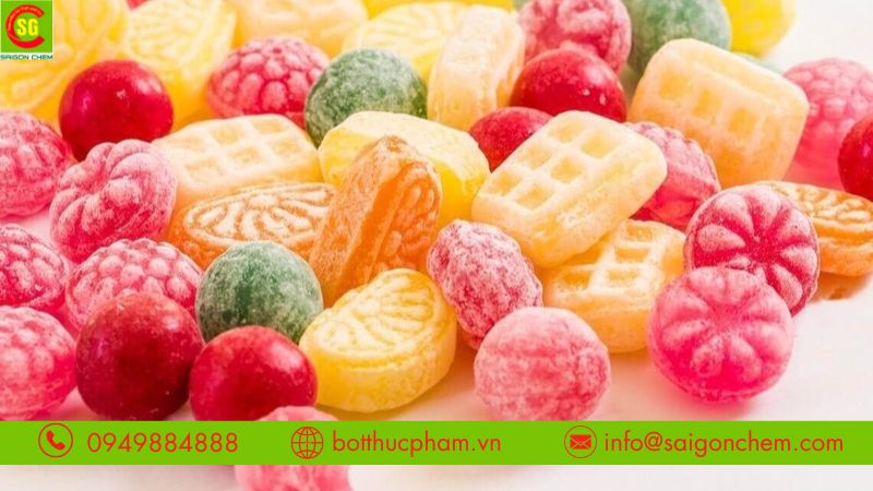 Ứng dụng đường Isomalt sản xuất kẹo không đường