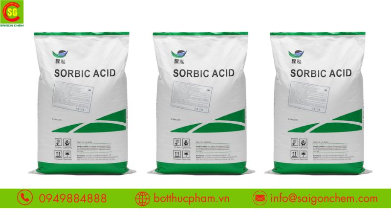 Giới thiệu chất bảo quản Acid Sorbic