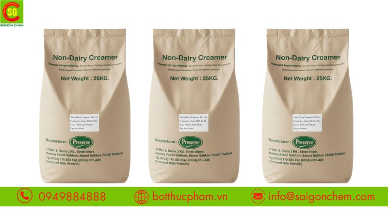 Giới thiệu bột béo thực vật xuất xứ Thái Lan