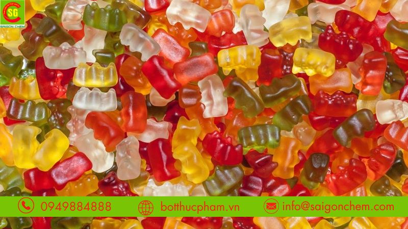 Đường Isomalt trong sản xuất kẹo dẻo