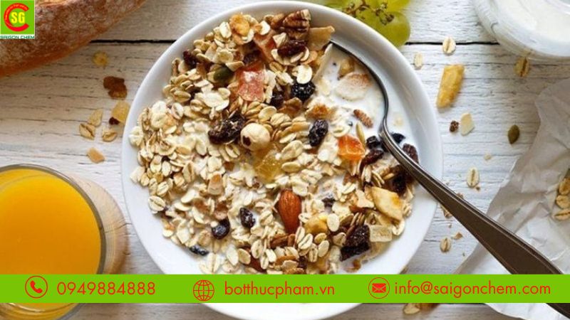 Ứng dụng đường Isomalt trong ngũ cốc