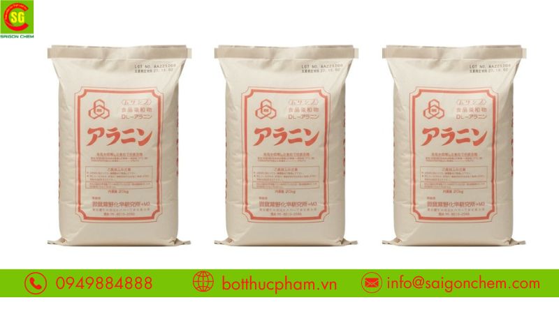 Giới thiệu chất điều vị DL-Alanine