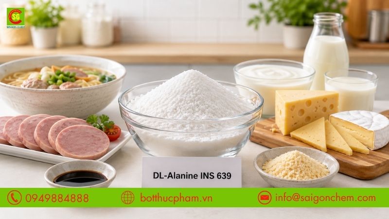 Ứng dụng của DL-Alanine Nhật Bản