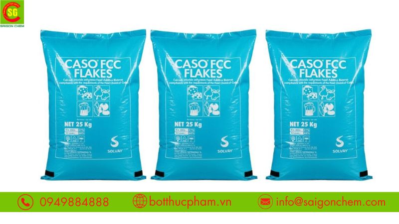 Canxi Clorua xuất xứ từ nước Ý