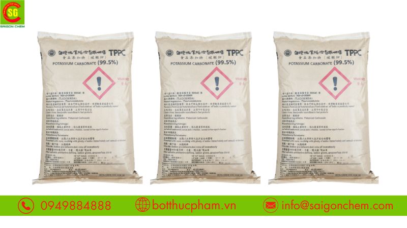 Kali Carbonate xuất xứ từ Đài Loan