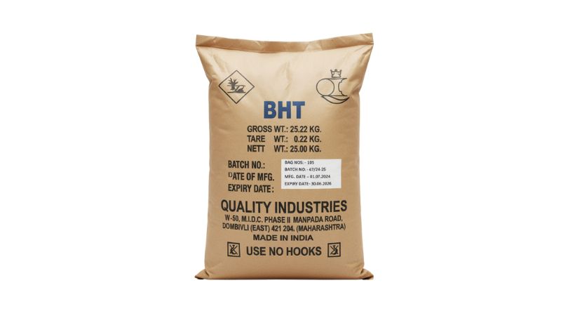 CHẤT CHỐNG OXY HÓA DẦU BHT (ẤN ĐỘ)