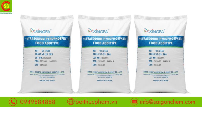 Tetrasodium Pyrophosphate xuất xứ Trung Quốc
