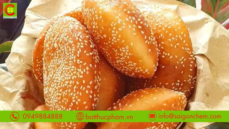 Ứng dụng bột khai làm bánh tiêu