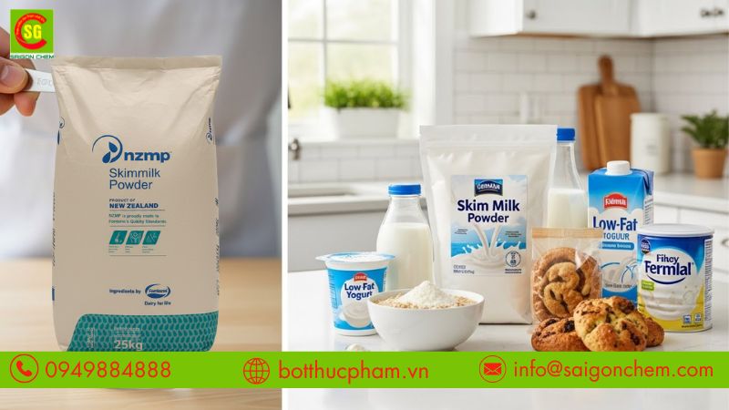 TOP 5 CÔNG DỤNG CỦA BỘT SỮA GẦY BẠN NÊN BIẾT NGAY