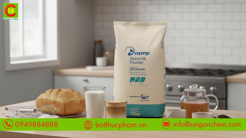 Ứng dụng bột sữa b&eacute;o t&aacute;ch kem trong nhiều loại thực phẩm