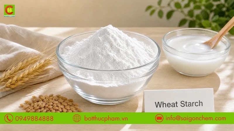 Đặc điểm cơ bản của Wheat Starch l&agrave; g&igrave;?