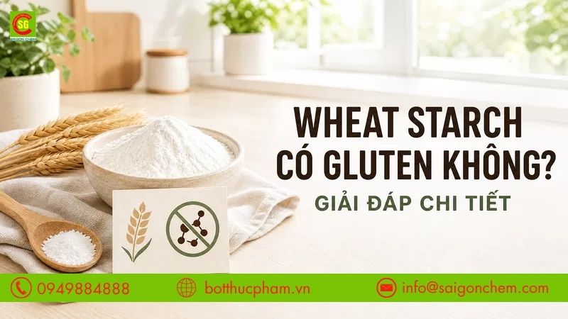 Wheat Starch Có Gluten Không? Xem Ngay Để Hiểu Rõ Hơn