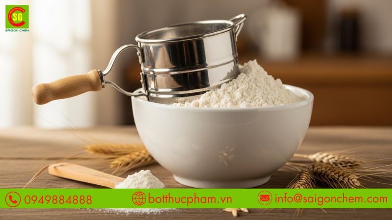 Dư lượng gluten trong wheat starch