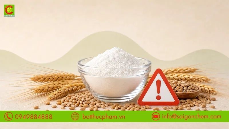 V&igrave; sao Wheat Starch vẫn c&oacute; thể chứa gluten?