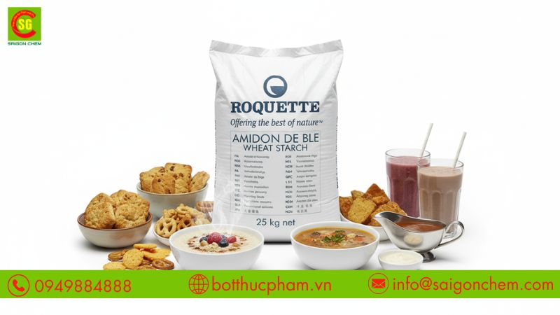 WHEAT STARCH ỨNG DỤNG TRONG THỰC PHẨM - CÓ GÌ NỔI BẬT?