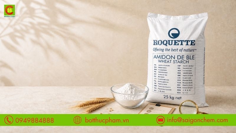 Lưu &yacute; trước khi đặt mua Wheat Starch