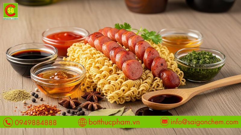 Bột ngọt fufeng là nguyên liệu quan trọng ngành chế biến