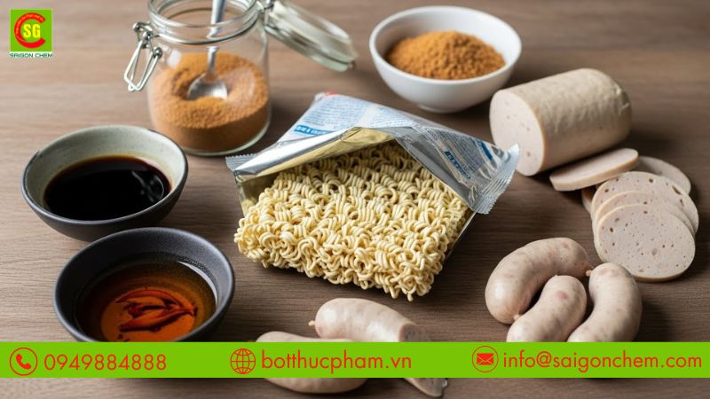 N&ecirc;m bột ngọt Fufeng trong m&oacute;n ăn 