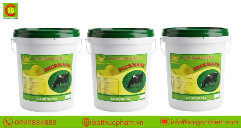 Một số đặc điểm nổi bật của bơ động vật nhập khẩu