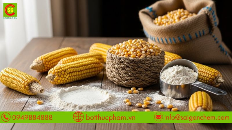 TINH BỘT BẮP ẤN ĐỘ CHẤT LƯỢNG CAO, NGUỒN NGUYÊN LIỆU UY TÍN