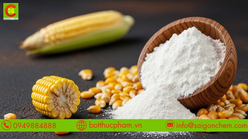 Tinh bột bắp tạo độ sánh cho thực phẩm