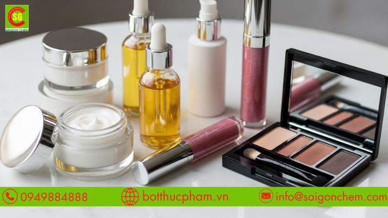 Tạo kết cấu mềm cho c&aacute;c loại mỹ phẩm