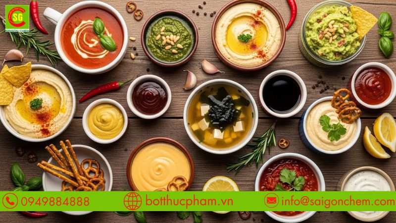 Tạo độ sệt tự nhiên cho nước sốt