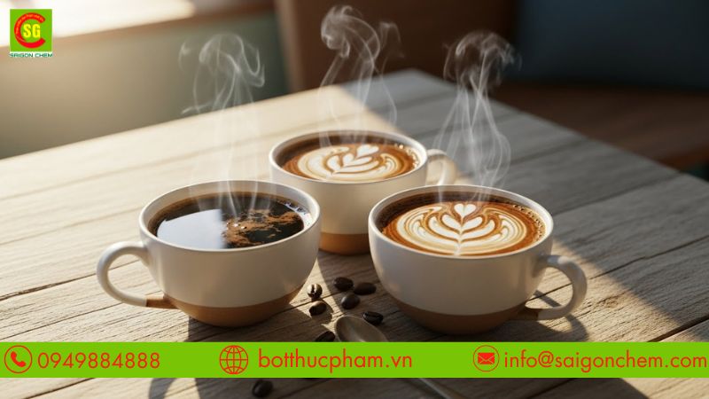 Tạo sự thơm béo cho cà phê