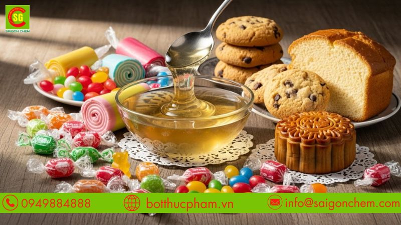 Món ăn ngon và đẹp mắt hơn nhờ thêm Glucose syrup