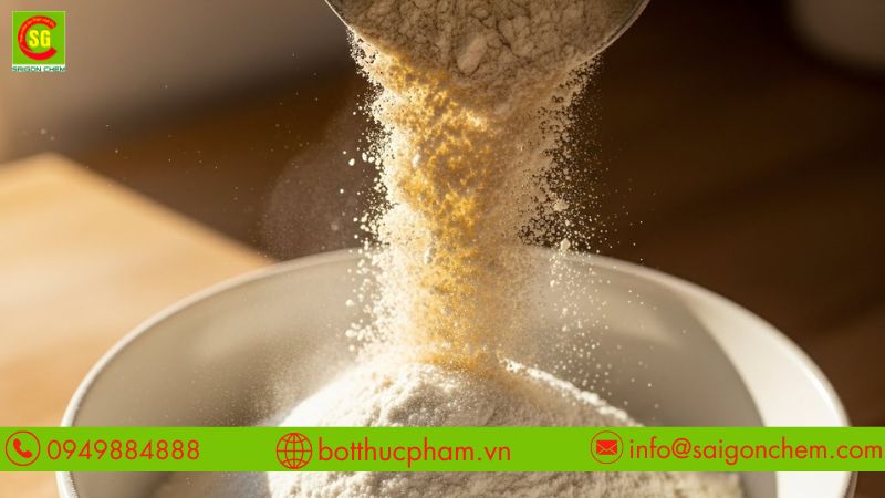 Bột bắp làm bánh – linh hoạt trong nhiều công thức