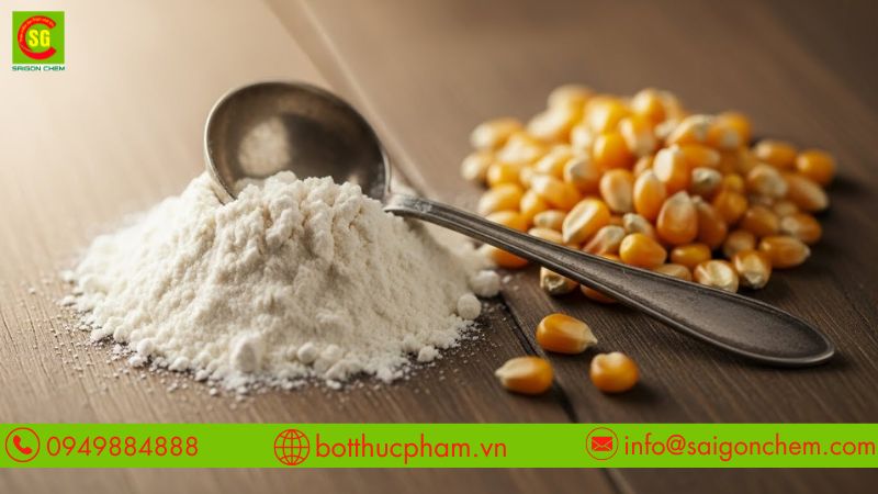 Tinh bột bắp v&agrave; c&aacute;c m&oacute;n b&aacute;nh kẹo mềm mịn, thơm ngon