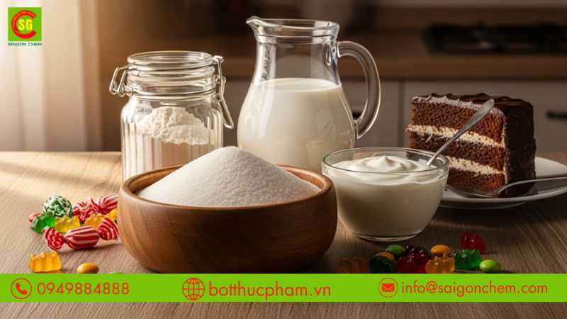 Ứng dụng nổi bật trong chế biến sữa