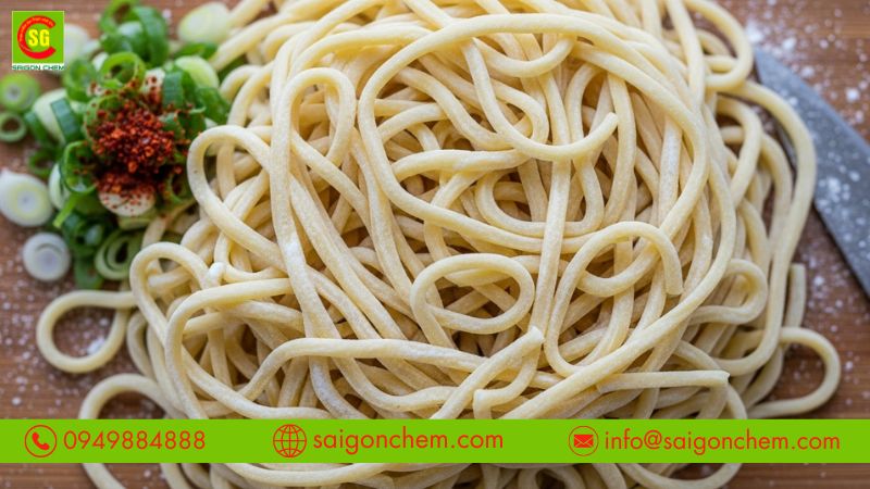 Bí mật đằng sau những sợi mì vàng óng, dai ngon