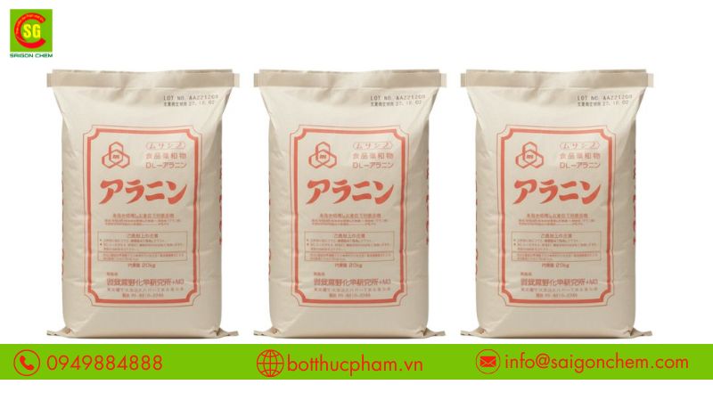 Alanine gi&uacute;p c&acirc;n bằng độ ngọt tự nhi&ecirc;n trong thực phẩm